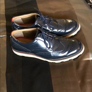 bar III Blue Wingtip Sport Shoes